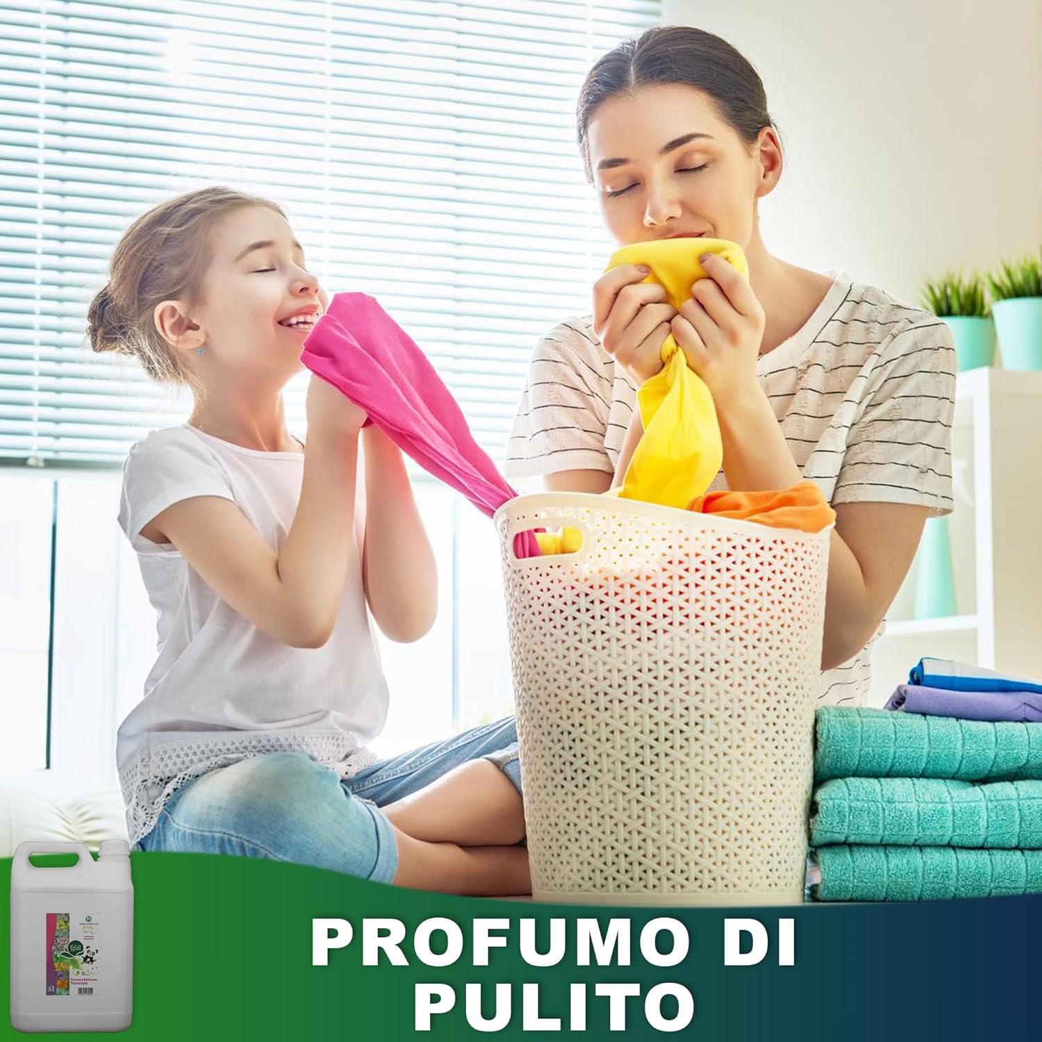 Eco Nano Green Ammorbidente - Lavatrice 5L