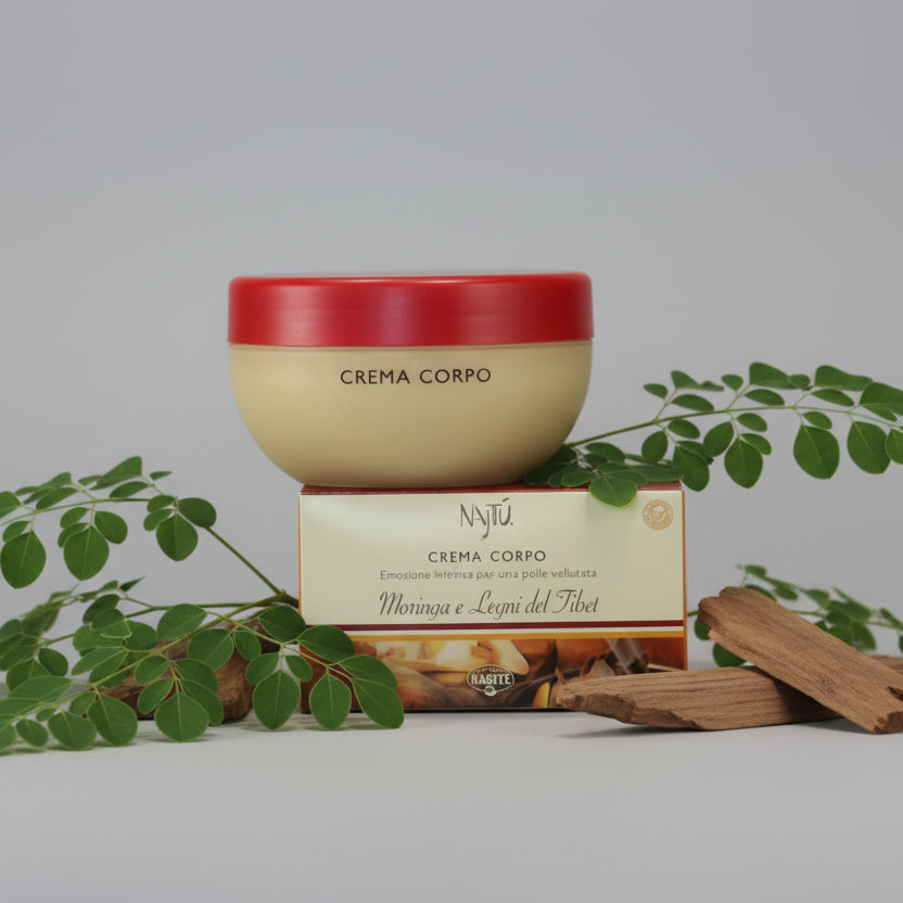 Najtù Moringa e Legni del Tibet - Crema corpo (200 ml)