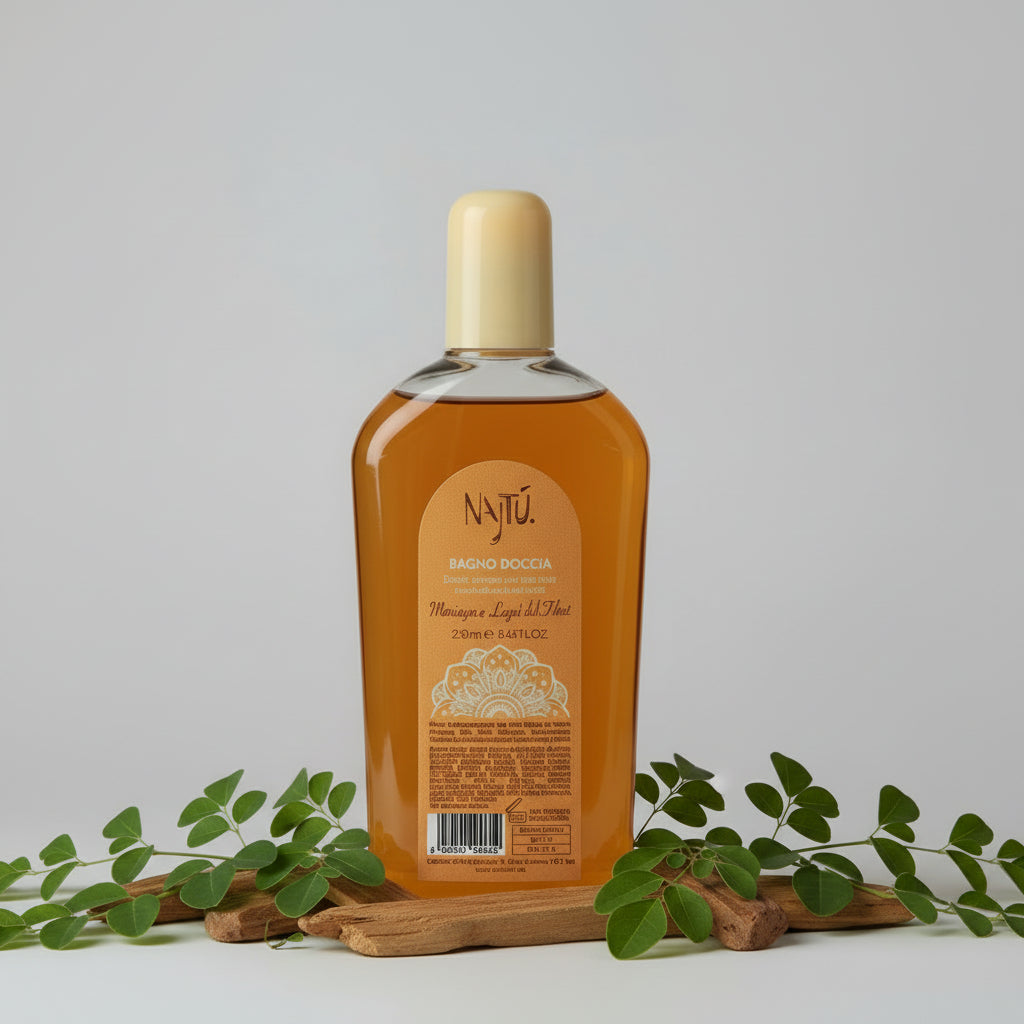 Najtù Moringa e Legni del Tibet - Bagno doccia (250 ml)