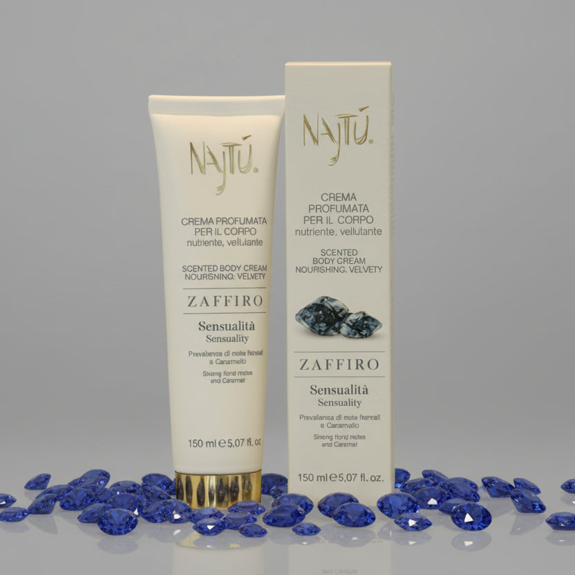 Najtù Zaffiro - Crema profumata per il corpo (150 ml)
