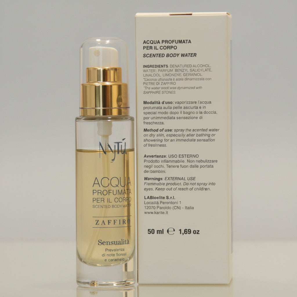 Najtù Zaffiro - Acqua profumata per il corpo (50 ml)