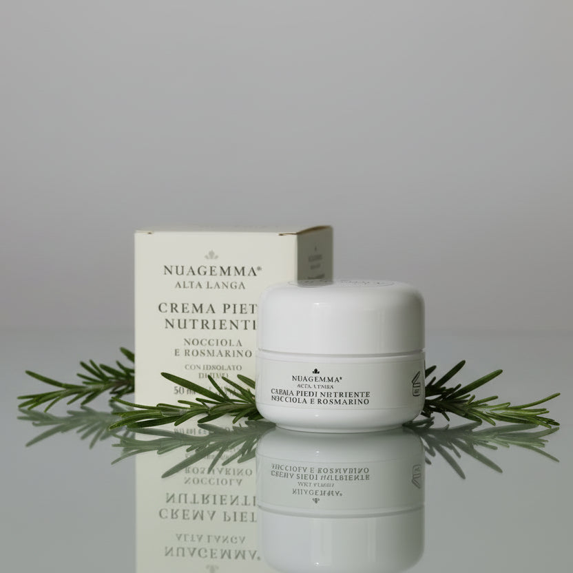 Nuagemma - Crema piedi nocciola e rosmarino (50ml)