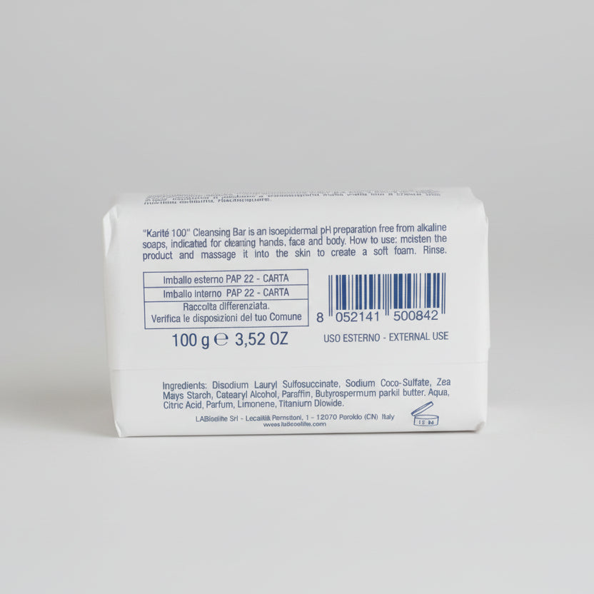 Karité 100 - Pane detergente (100 g)