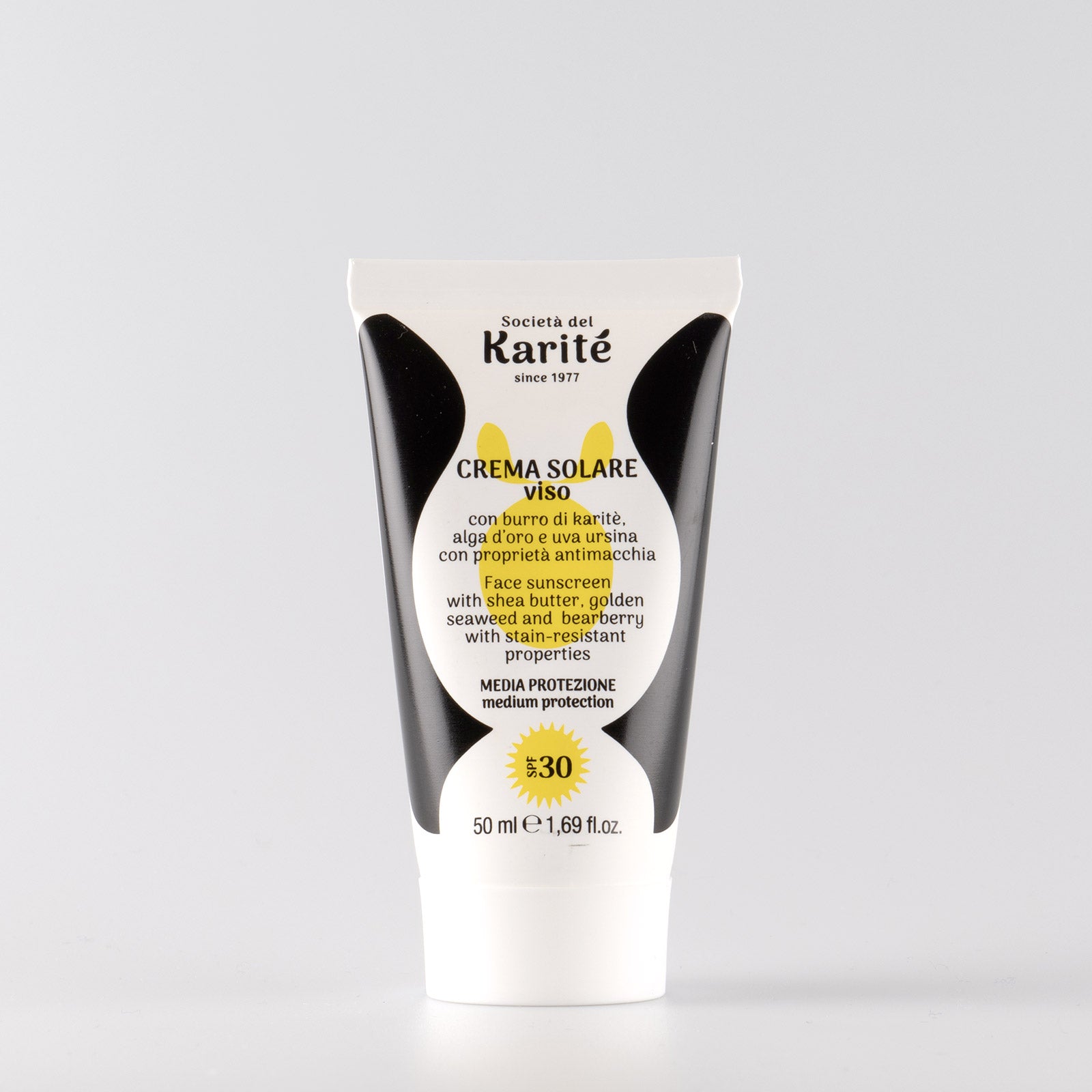 Karité linea solare - Crema solare viso antimacchia SPF 30 (50 ml)