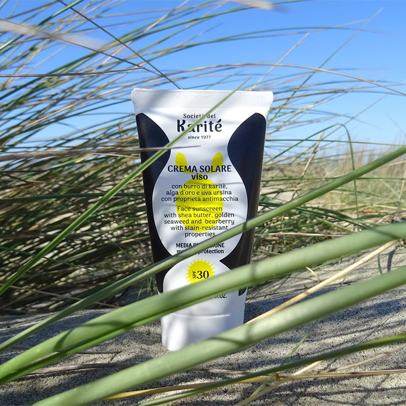 Karité linea solare - Crema solare viso antimacchia SPF 30 (50 ml)