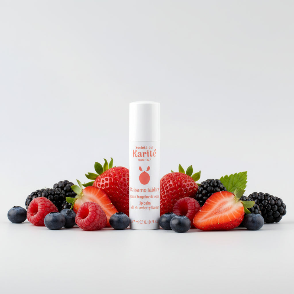 Karité e Frutti di bosco - BALSAMO LABBRA (5,7 ml)