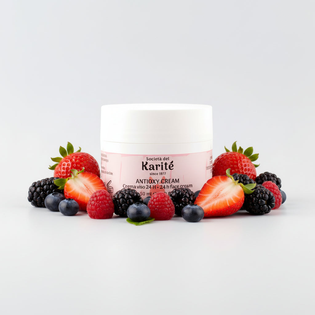 Karité e Frutti di bosco - ANTIOXY CREAM crema viso 24 H (50 ml)