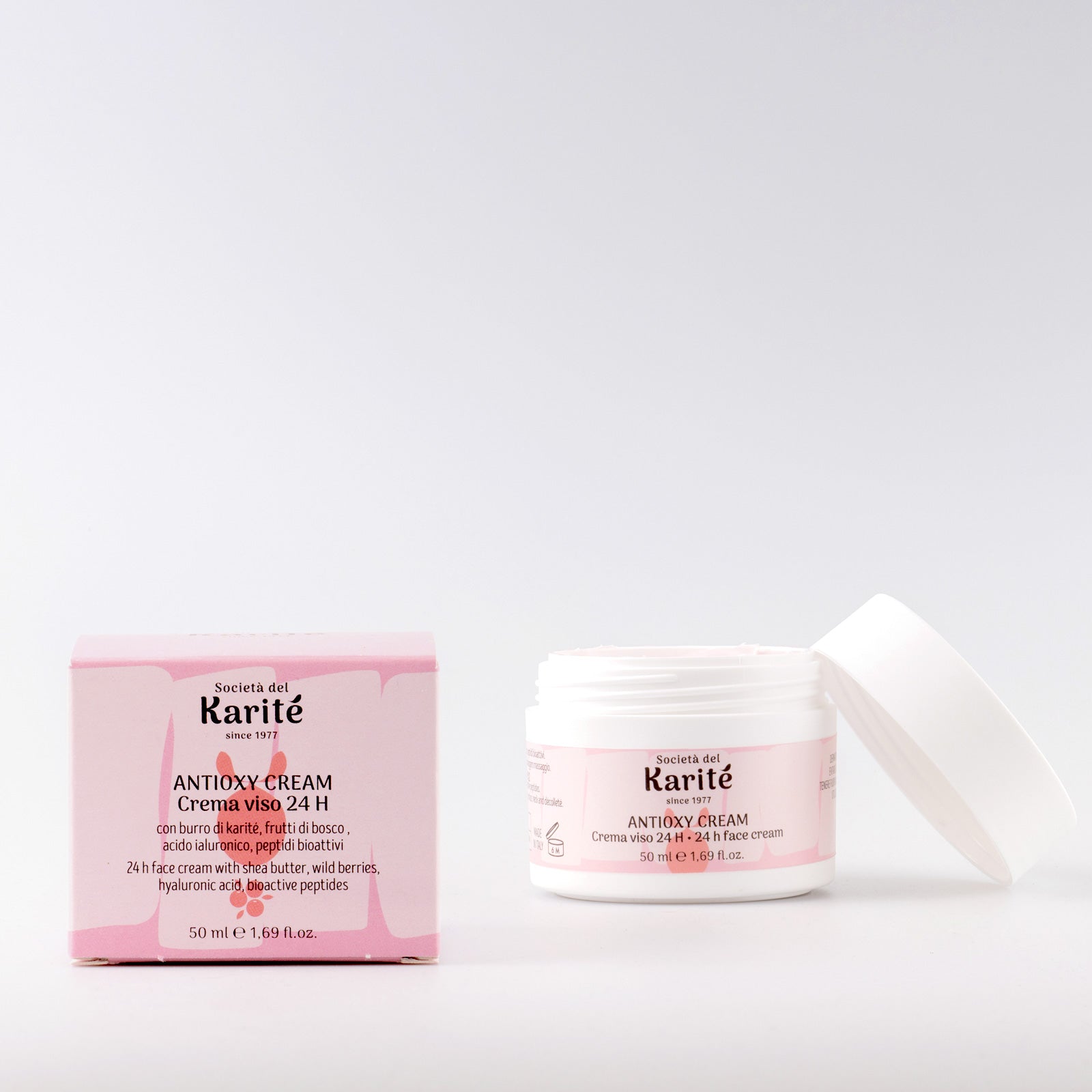 Karité e Frutti di bosco - ANTIOXY CREAM crema viso 24 H (50 ml)
