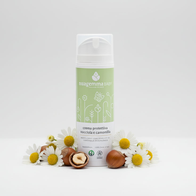 Nuagemma Baby - Crema protettiva nocciola e camomilla (150 ml)