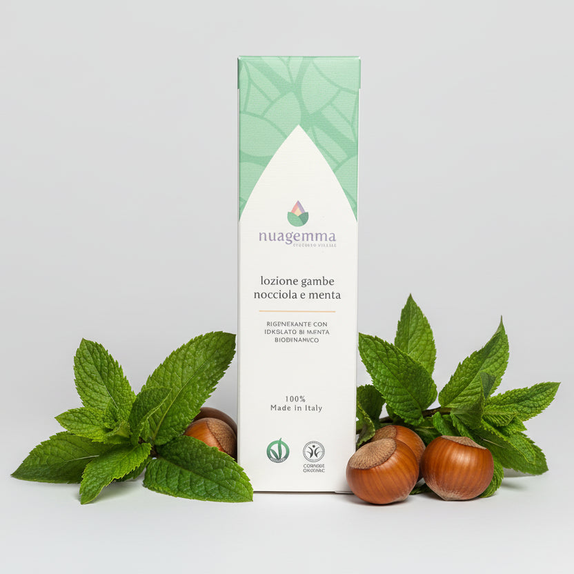 Nuagemma - Lozione gambe nocciola e menta (150 ml)