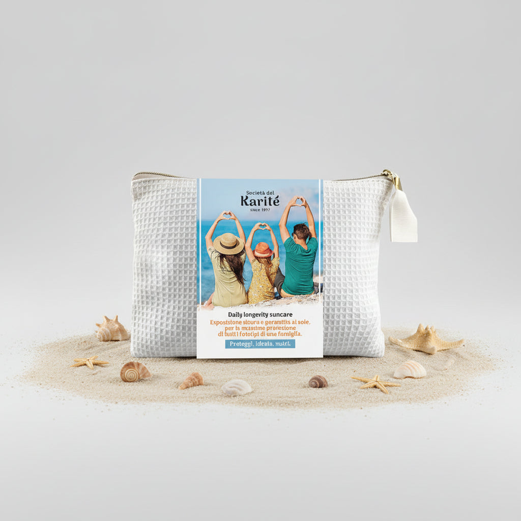 Società del karité - Pochette solari famiglia